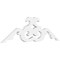 Ekena Millwork Pitch Benson Architectural Grade PVC Gable Pediment, 36"W x 12"H x 1"P (8/12) GPP036X012X100BEN - alternate 1